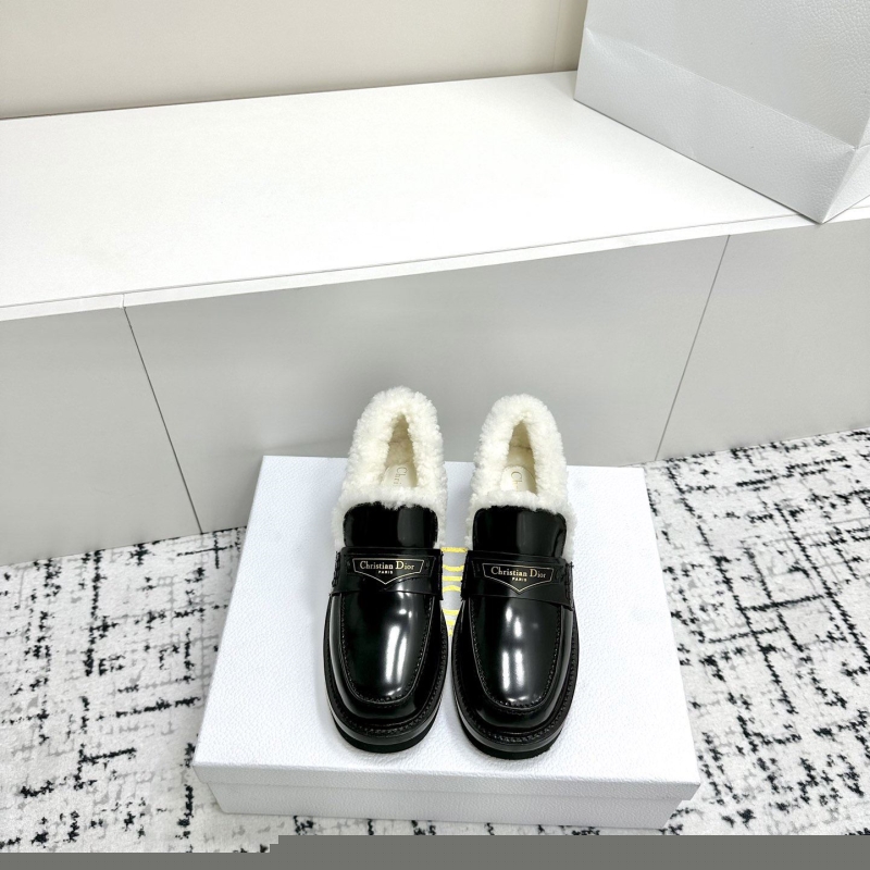 ch**an D*or leather shoes